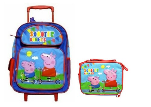Peppa pig blue - pig, grande