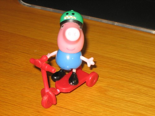 Set figurine scooter peppa pig - set,