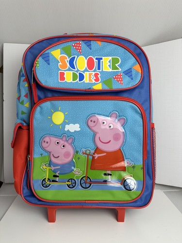 Zaino rotelle peppa the - a,