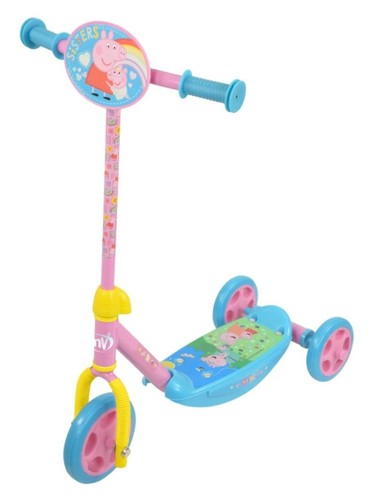 Pink blue peppa pig - pig, tri